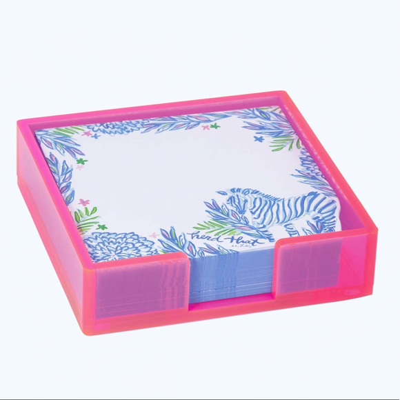 Lilly Pulitzer Accessories - NWT Kate Spade Coastal Blue Lion Around Notesheets